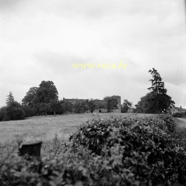 photo ancienne  Vue sur les ruines du Château