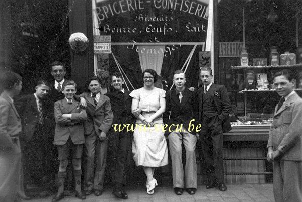 photo ancienne  de magasins  Epicerie - confiserie