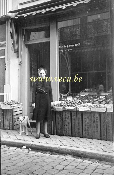 photo ancienne  de magasins  Epicerie