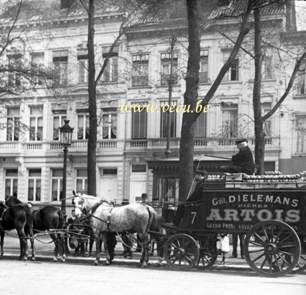 photo ancienne  de métiers divers  Gust. Dielemans - Bières Artois