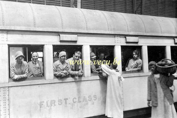 photo ancienne  Train Le Caire - Alexandrie