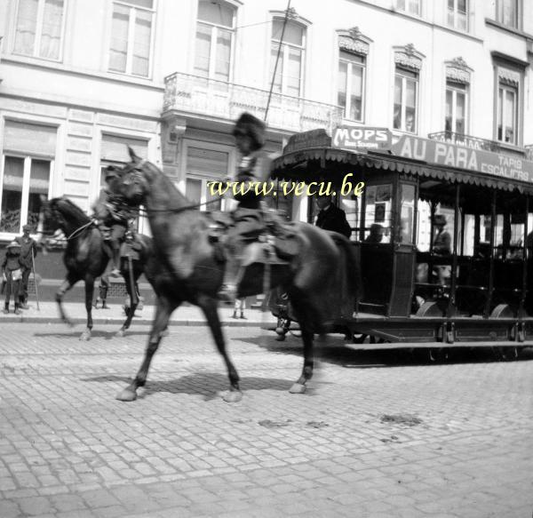 Photo ancienne  de tramways  