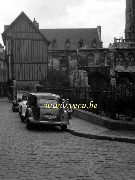 photo ancienne  Traction avant 