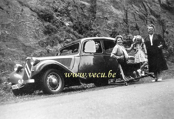 photo ancienne  Traction avant