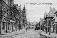 carte postale de Anvers Vieille Belgique. Rue des Métiers