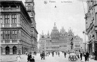 carte postale de Anvers La Grand'Place