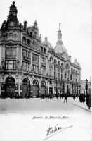 carte postale de Anvers La place de Meir