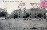 carte postale ancienne de Berchem St-Stanislas college