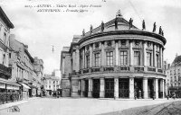 carte postale de Anvers Théatre Royal - Opéra Français