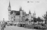 carte postale de Anvers Le Steen