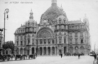 postkaart van Antwerpen Gare Centrale