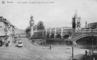 postkaart van Antwerpen Le château d'eau vers la rue Simons