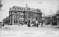 carte postale de Anvers L'Athénée Royal