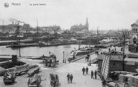 carte postale de Anvers Le grand bassin