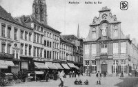 carte postale ancienne de Malines Bailles de Fer