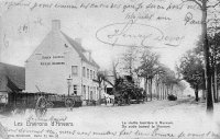 carte postale ancienne de Merxem La Vieille Barrière