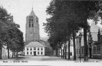 carte postale ancienne de Mol Groote Markt