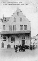 carte postale ancienne de Lierre Maison des Bouchers, Grand'Place