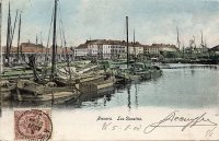 carte postale de Anvers Les Bassins