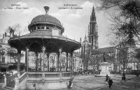 carte postale de Anvers Quiosque Place Verte