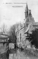 carte postale ancienne de Malines Vieille Maison Seigneuriale