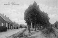 carte postale ancienne de Berendrecht Place du Solft