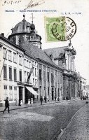 carte postale ancienne de Malines Eglise Notre-Dame d'Hanswyck