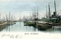carte postale de Anvers Les Bassins