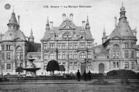carte postale de Anvers La Banque Nationale