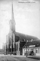 carte postale ancienne de Lierre Koningshooikt- Lierre   Eglise