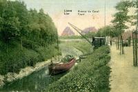 carte postale ancienne de Lierre Avenue du Canal