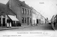 carte postale ancienne de Kontich Chaussée de Malines