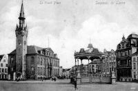 carte postale ancienne de Lierre La Grand Place