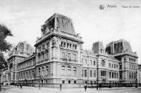 carte postale de Anvers Palais de Justice