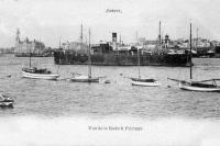 carte postale de Anvers Vue de la Rade et Pilotage