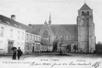 carte postale ancienne de Ekeren L'Eglise