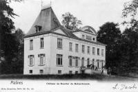 carte postale ancienne de Malines ChÃ¢teau de Meester de Betzenbroeck