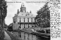 carte postale ancienne de Wavre-Sainte-Catherine Château de Fruytenborgh à Wavre Ste Catherine