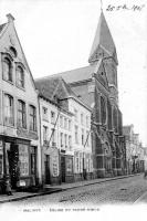 postkaart van Mechelen Eglise du Sacré-Coeur