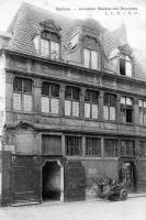 carte postale ancienne de Malines Ancienne Maison des Bouchers