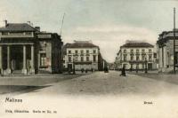 carte postale ancienne de Malines Bruel