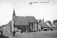 postkaart van Turnhout Theobaldus kapel