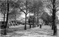 carte postale ancienne de Auderghem Carrefour boulevard du Souverain et chaussée de Wavre