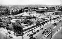 carte postale de Bruxelles Jardin Botanique