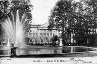 carte postale de Bruxelles Palais de la Nation