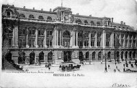 postkaart van Brussel De Grote Post