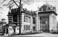 carte postale de Bruxelles Parc Léopold - Institut Solvay