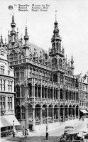 carte postale de Bruxelles Maison du Roi