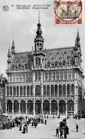 carte postale de Bruxelles Maison du Roi