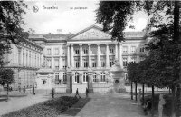 postkaart van Brussel Le Parlement